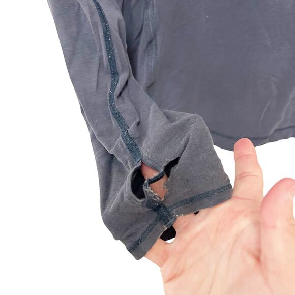 Lululemon Lot of 6 Long Sleeve Shirts Sz M FLAWS - Picture 12 of 14